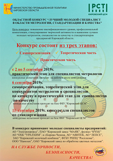В сентябре в Кирове пройдет конкурс для молодых специалистов